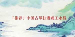 「推荐」中国古琴打谱观王永昌
