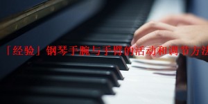 「经验」钢琴手腕与手臂的活动和调节方法