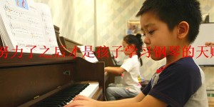 努力了之后才是孩子学习钢琴的天赋
