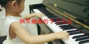 钢琴触键的学习方法